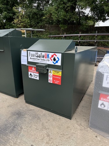 New 2500 litre - bunded, diesel