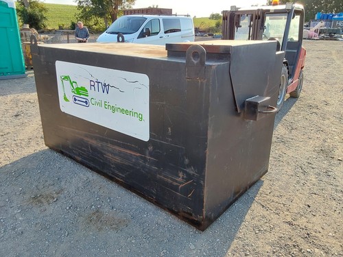 Bunded diesel bowser steel - bowser,