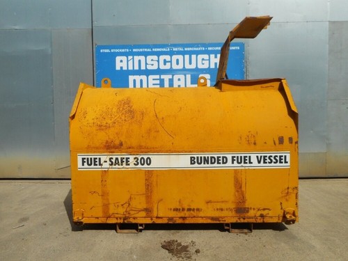 Used fuel safe bunded - fuel, steel