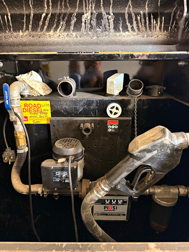 Bunded diesel fuel storage - diesel,