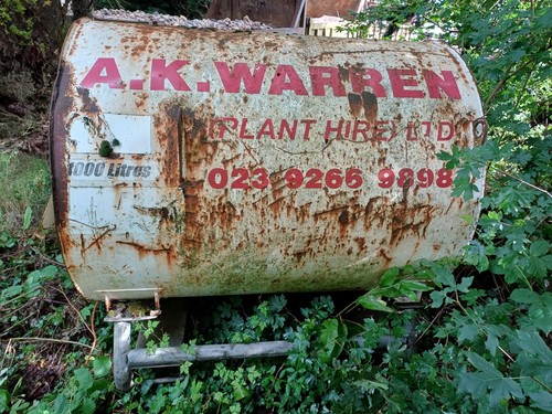 Static fuel bowser diesel - bowser,