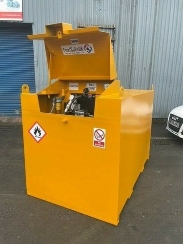 3000 litre steel bunded - steel, fuel