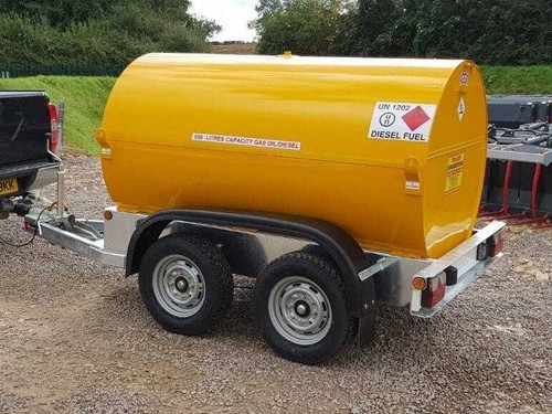 950 litre mobile diesel bowser - litre,
