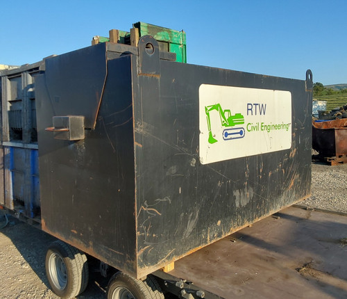 Bunded diesel bowser steel - bunded,