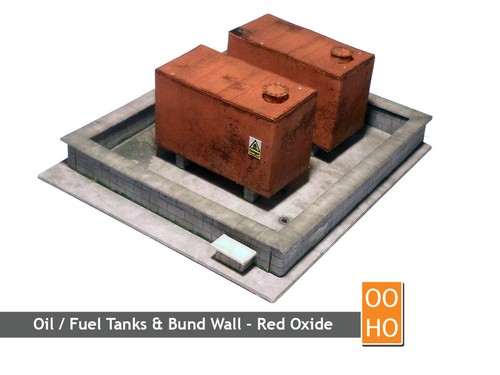 Oil diesel tanks - tanks, bund