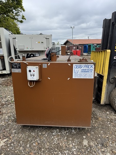 2910 litre steel - steel, bunded