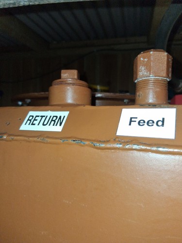 Bunded red diesel - bunded,