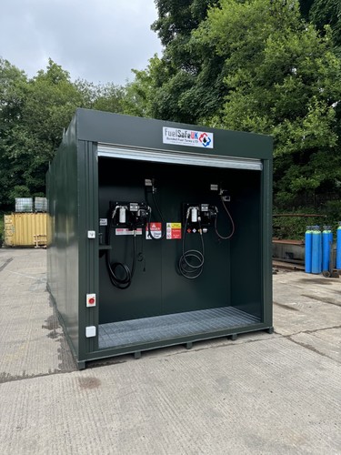 Large steel bunded - steel, diesel